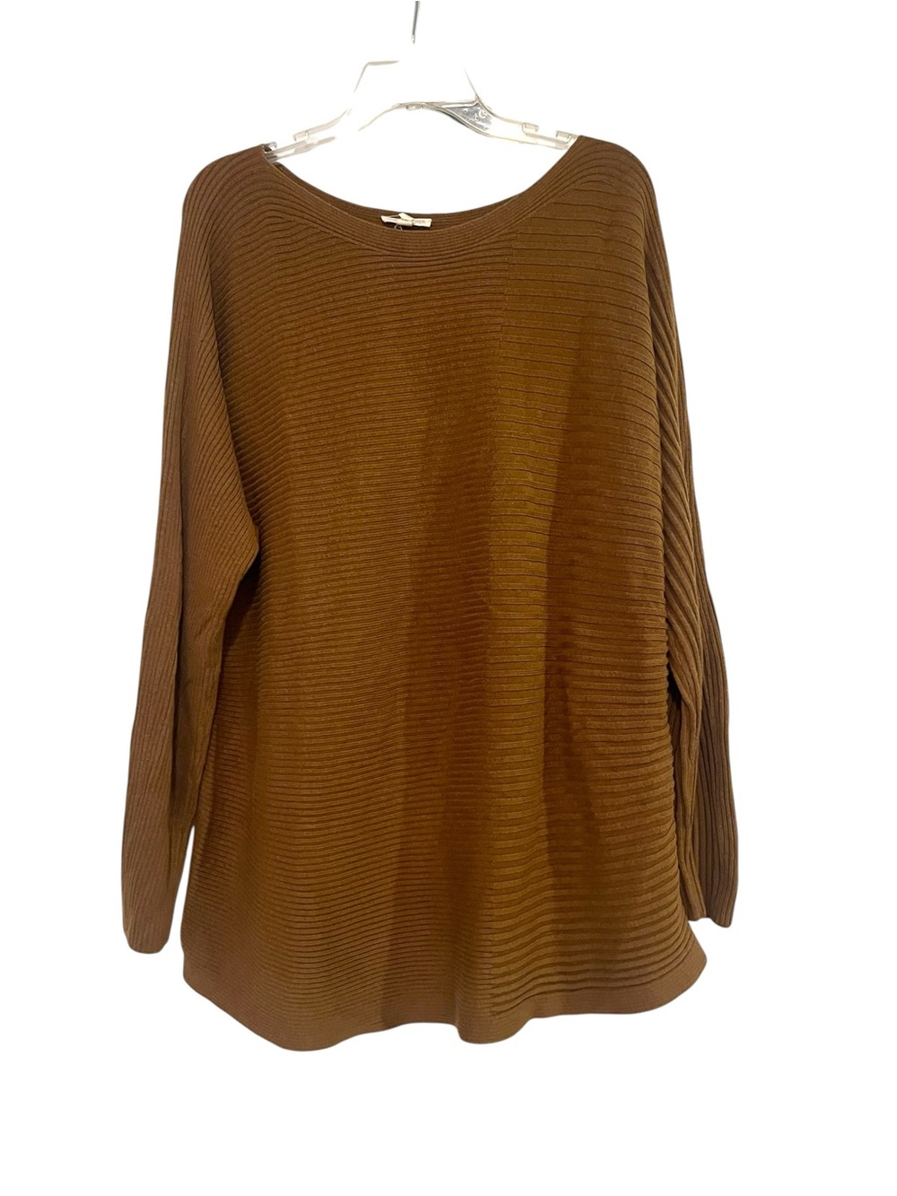 Eileen Fisher Ribbed Long Sleeve Knit Sweater Sz M